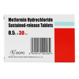 盐酸二甲双胍缓释片(0.5g*30片/盒)
