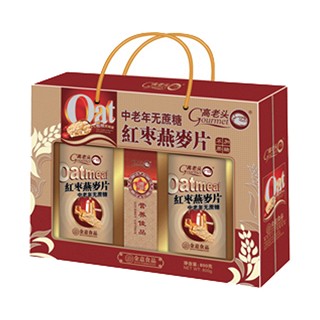 高老头 中老年无蔗糖红枣燕麦片(金意)