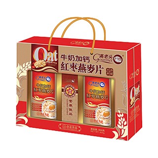 高老头 牛奶加钙红枣燕麦片(金意)