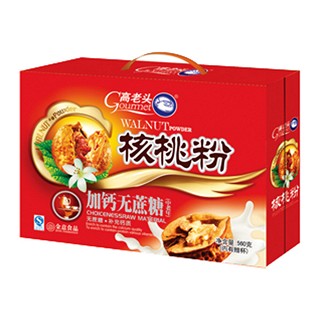 高老头 加钙无蔗糖核桃粉(中老年型)