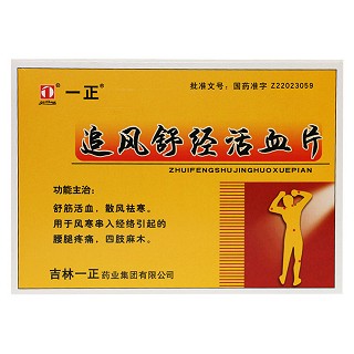 追风舒经活血片(一正)