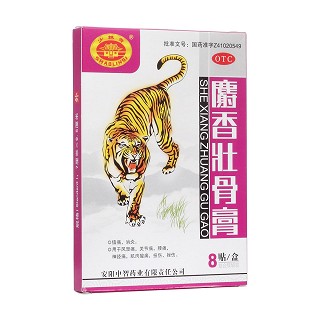 麝香壮骨膏(中智)