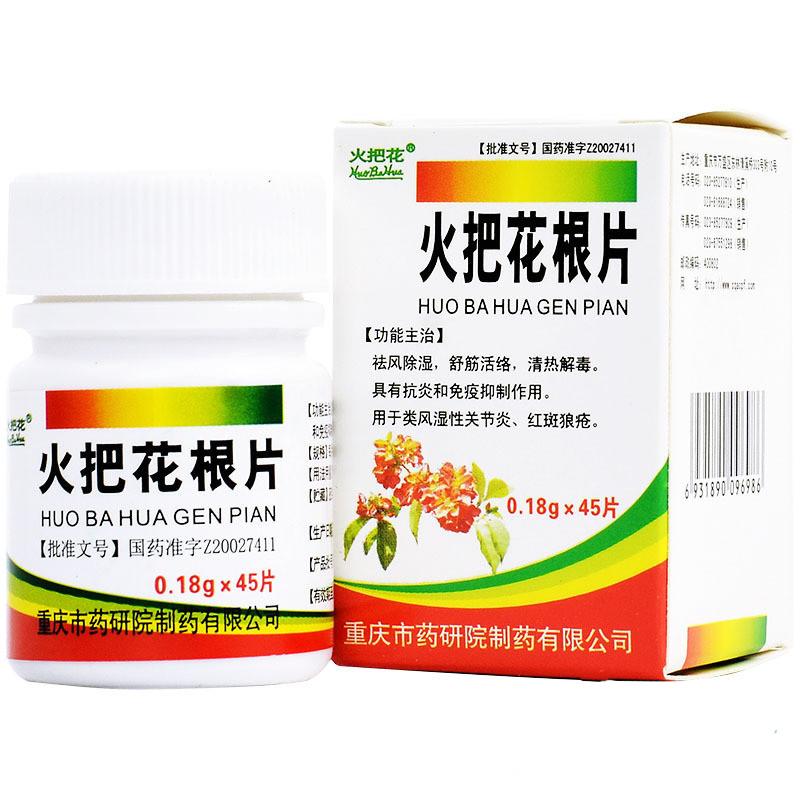 火把花根片
