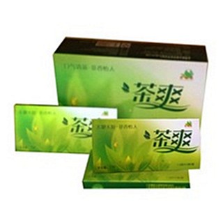 茶爽无胶口香糖(板盒装)