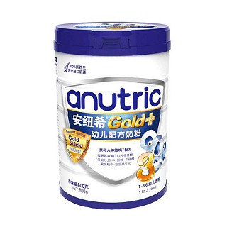 anutric安纽希 gold+幼儿配方奶粉3段(索康)