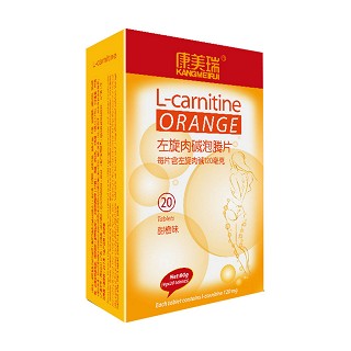 康美瑞 甜橙味肉碱泡腾片(百邦)
