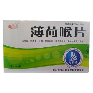 薄荷喉片(飞云岭)