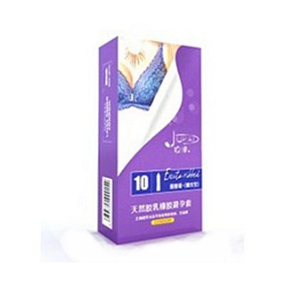 玖牌圈圈爱-螺纹型10只避孕套(施梦)