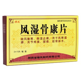 风湿骨康片(雄风)
