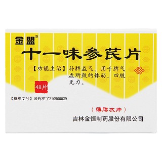 十一味参芪片价格