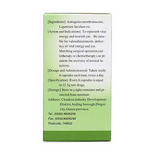 贞芪扶正胶囊(12.5g*60粒*1瓶/盒)