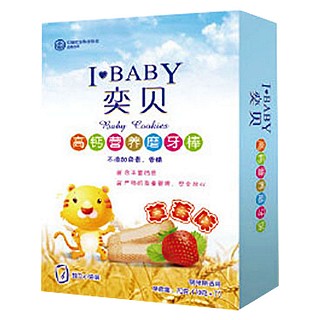 奕贝 高钙营养磨牙棒(草莓味)