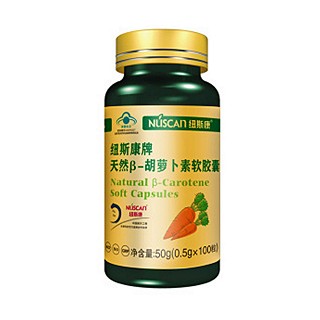  纽斯康牌天然β-胡萝卜素软胶囊(纽斯康)