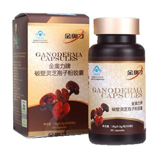 破壁灵芝孢子粉胶囊(金奥力牌)
