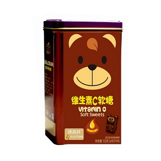绿森林维生素c软糖(铁罐)