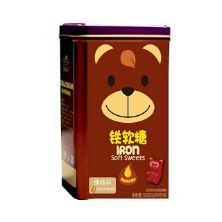 绿森林铁软糖(铁罐)