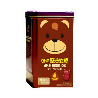 绿森林dha藻油软糖(铁罐)