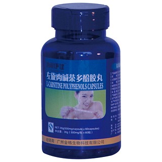 怡丽康健 左旋肉碱茶多酚胶丸(金格)