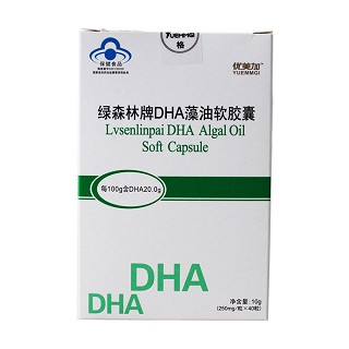 优美加 绿森林牌dha藻油软胶囊(亿超)