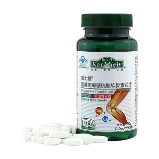 康美力威士雅牌氨基葡萄糖硫酸软骨素钙片(奥威)