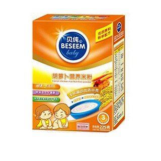 贝纯胡萝卜营养米粉(孚正)