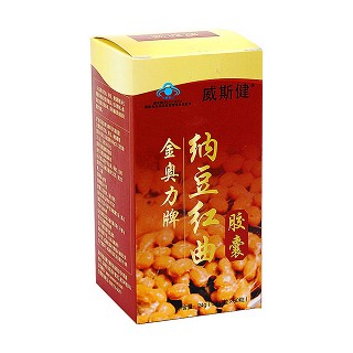 威斯健 金奥力牌纳豆红曲胶囊(健之源)