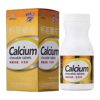 威莱斯牌 钙咀嚼片(金装)