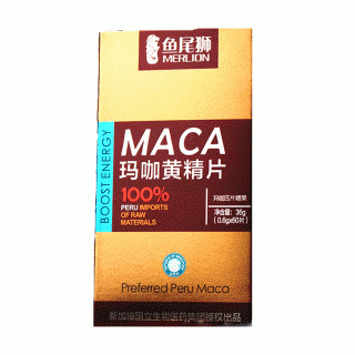 鱼尾狮 玛咖黄精片(国立生物)