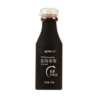 长白工坊 长白山高山野生蓝莓浓浆(抚松县金茂源天然植物)