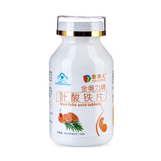 新新人 金奥力牌叶酸铁片(紫光)