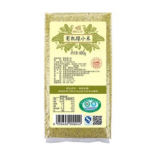 长白工坊 有机绿小米(抚松县金茂源天然植物)