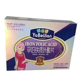 雅倍健孕妇铁质叶酸片(永嘉县超力保健品)