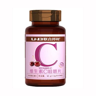 联合邦利牌维生素c咀嚼片30片体验装(联存)