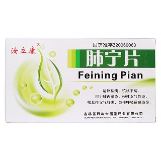 肺宁片价格