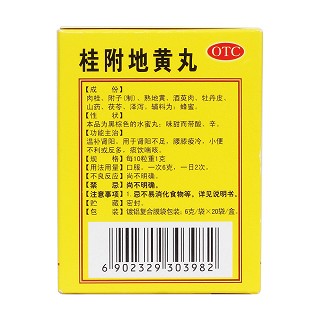 桂附地黄丸(6g*20袋)