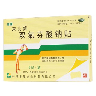 双氯芬酸钠贴(50mg*6贴)