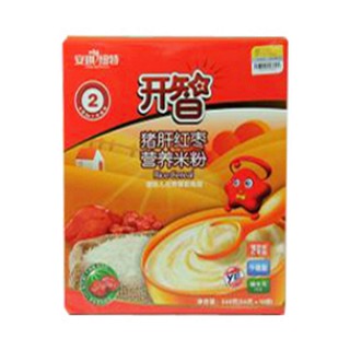 安琪纽特 开智猪肝红枣营养米粉(安琪酵母)