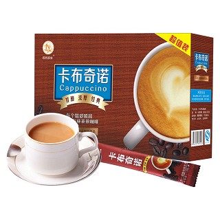 四月茶侬卡布奇诺(茜卡咖啡)
