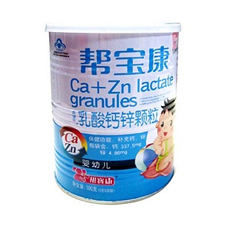 帮宝康乳酸钙锌颗粒(婴幼儿)