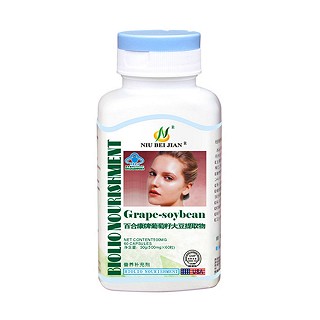 纽倍健百合康牌葡萄籽大豆提取物(倍俪欣)