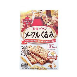 asahi朝日枫糖核桃低卡路里代餐饼干(朝日食品与保健)