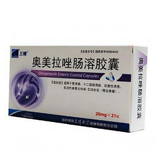 奥美拉唑肠溶胶囊(三精)