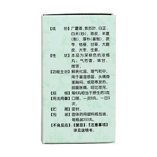 藿香正气丸(仙河)