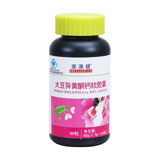 美澳健牌大豆异黄酮钙软胶囊(美澳健)