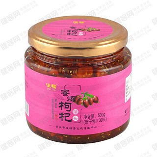 注福 蜜炼枸杞罐头(常山县天农)