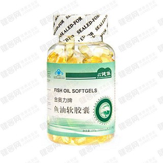 栢年健体金奥力牌鱼油软胶囊(紫光)