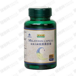 乔倍尔 金奥力牌褪黑素胶囊(紫光)