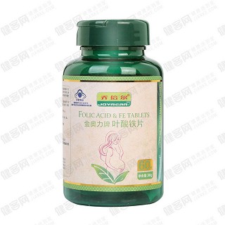 乔倍尔 金奥力牌叶酸铁片(南波湾)