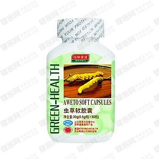 格琳康健 虫草软胶囊(方瓶)