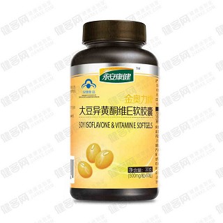 永安康健 金奥力牌大豆异黄酮维e软胶囊(康健)